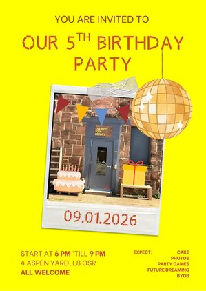 Tool Library Birthday Party